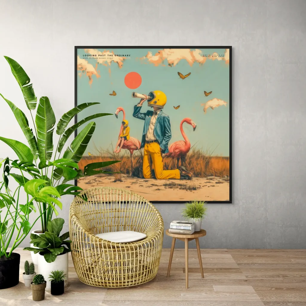 Canvas “Looking past the ordinary” Canvas  - 1