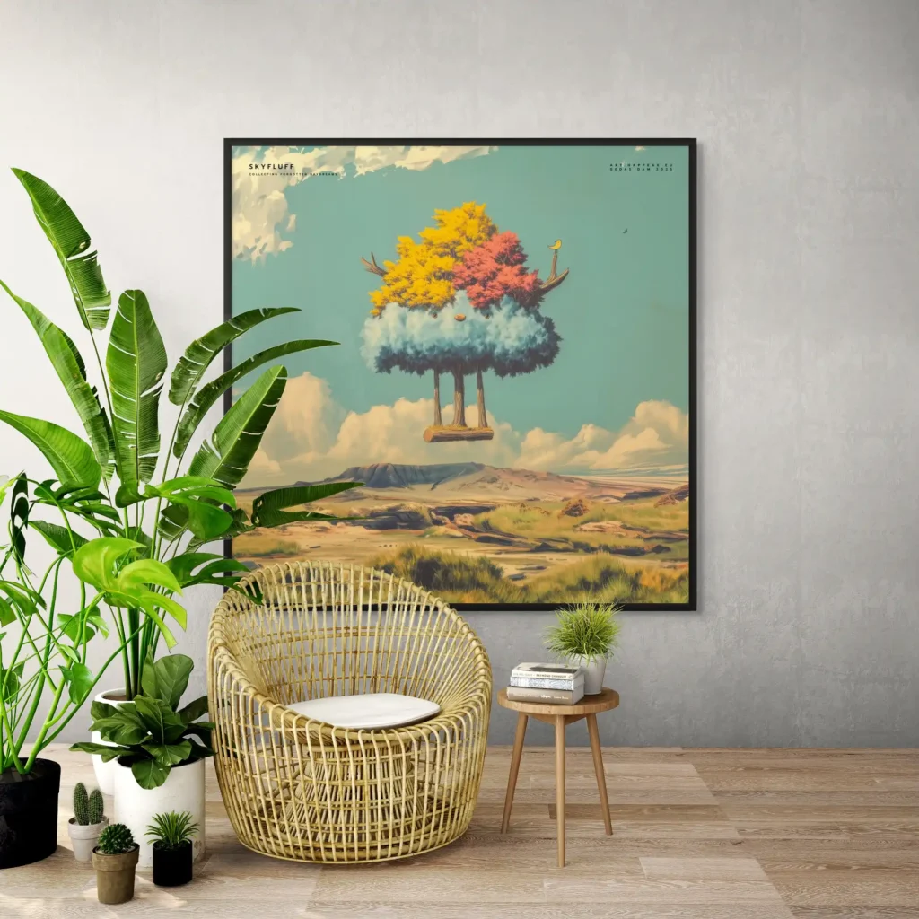 Canvas “Skyfluff” Canvas  - 1