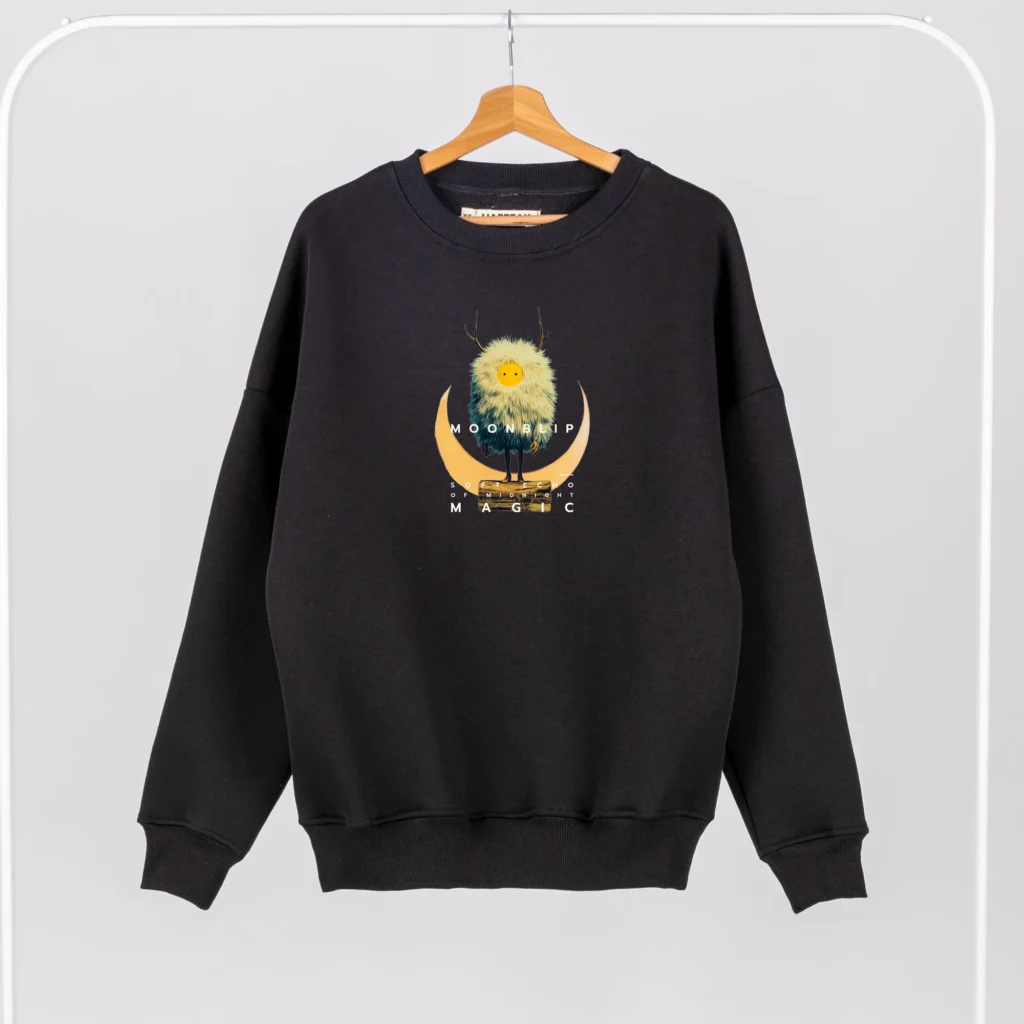 Unisex Sweatshirt “Moonblip” Sweatshirts  - 1