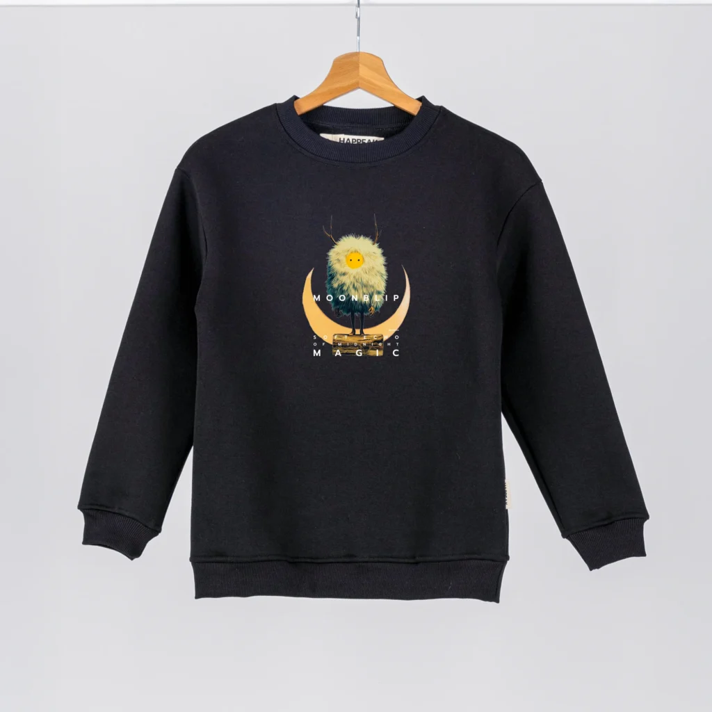 Kids Sweatshirt “Moonblip” Clothing  - 1