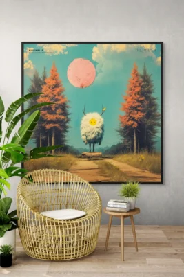 Canvas Moonblip Paveikslas ant drobes