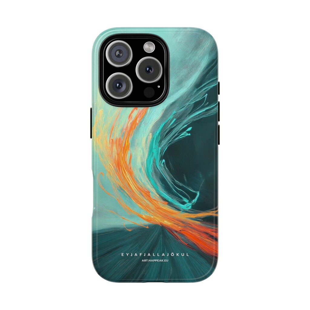 Phone Case – Eyjafjallajökul Abstract  - 1