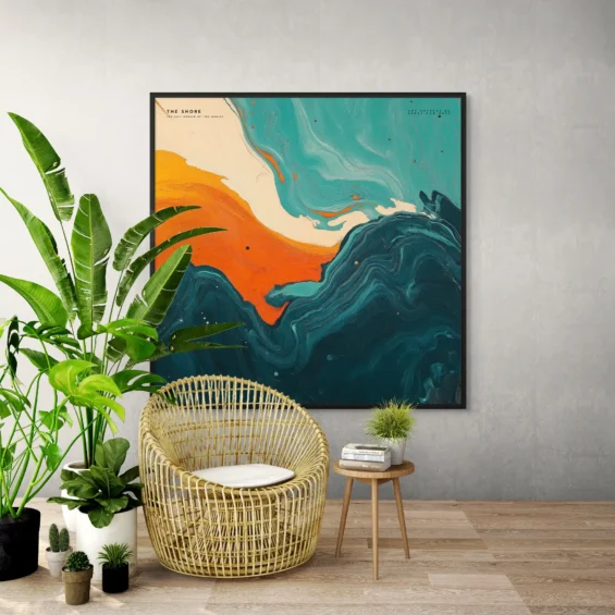 Canvas “The shore” Canvas  - 3