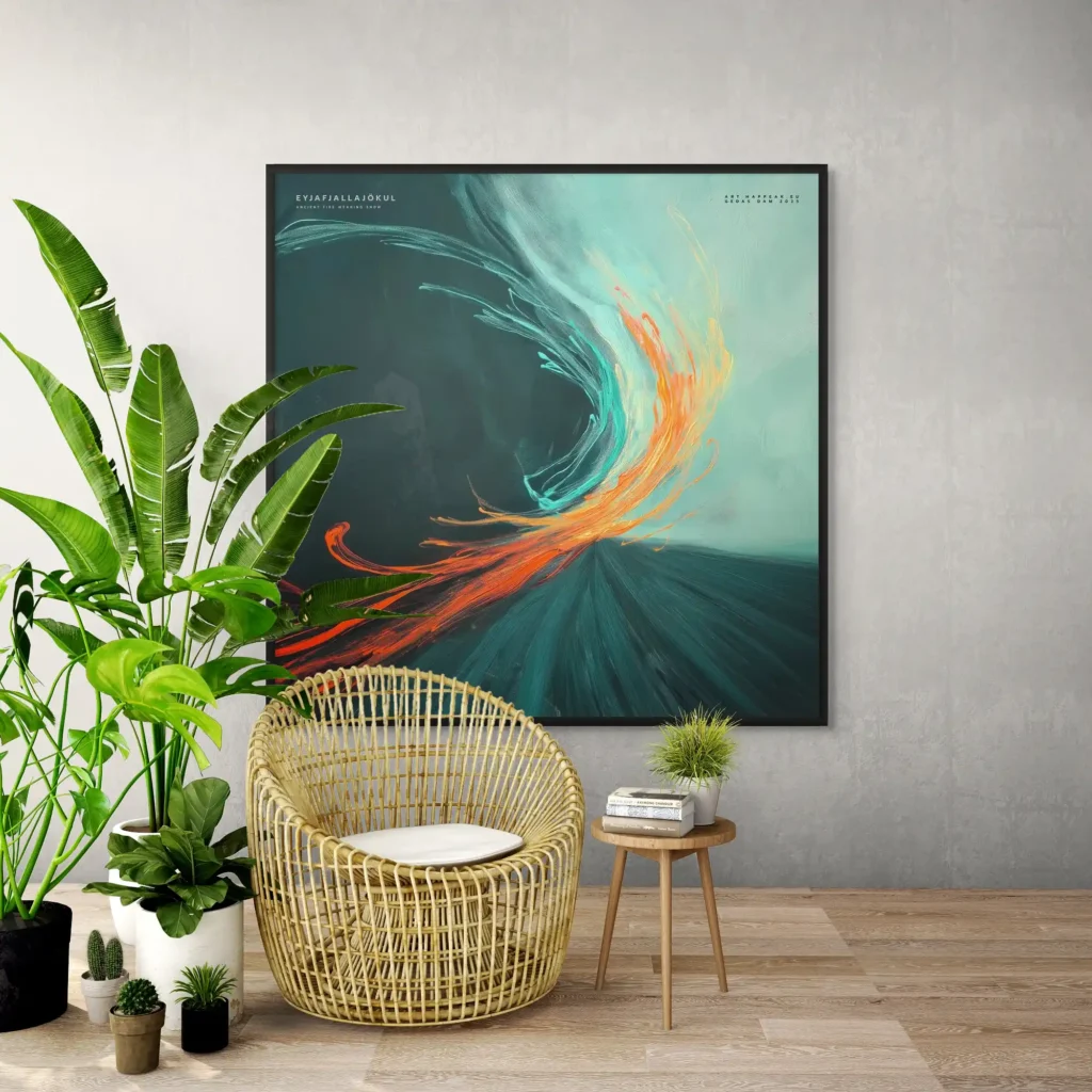 Canvas “Eyjafjallajökull” Canvas  - 1