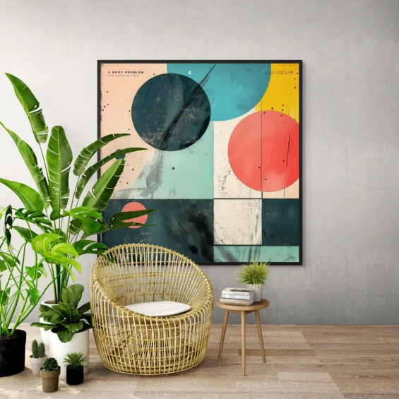 Canvas “3 body problem” Canvas  - 3