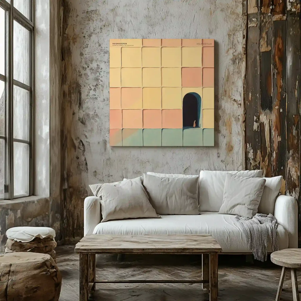 Canvas “Door keeper” Canvas  - 1