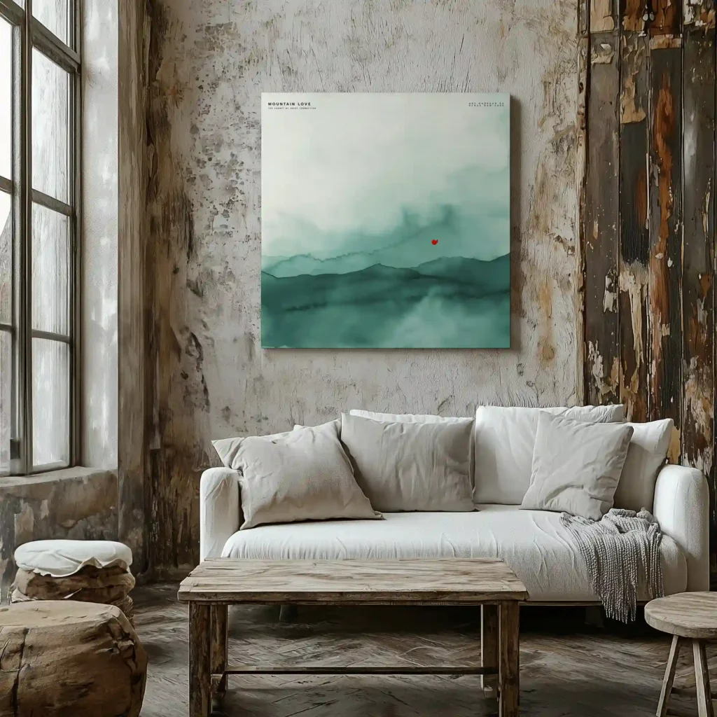 Canvas “Mountain love” Canvas  - 1