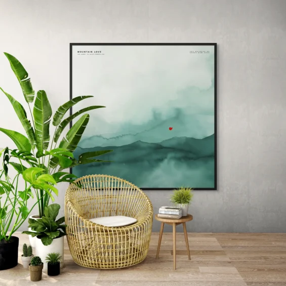 Canvas “Mountain love” Canvas  - 3