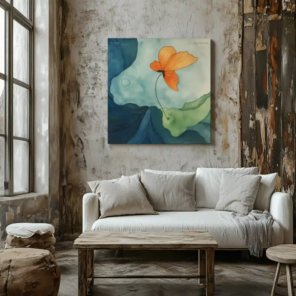 Canvas “El Flor” Canvas  - 1