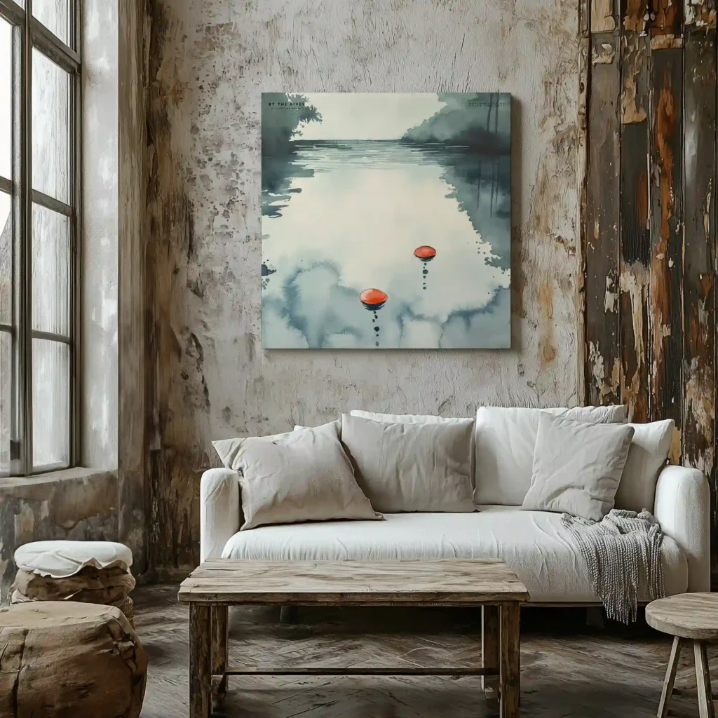 Canvas “By the river” Canvas  - 1