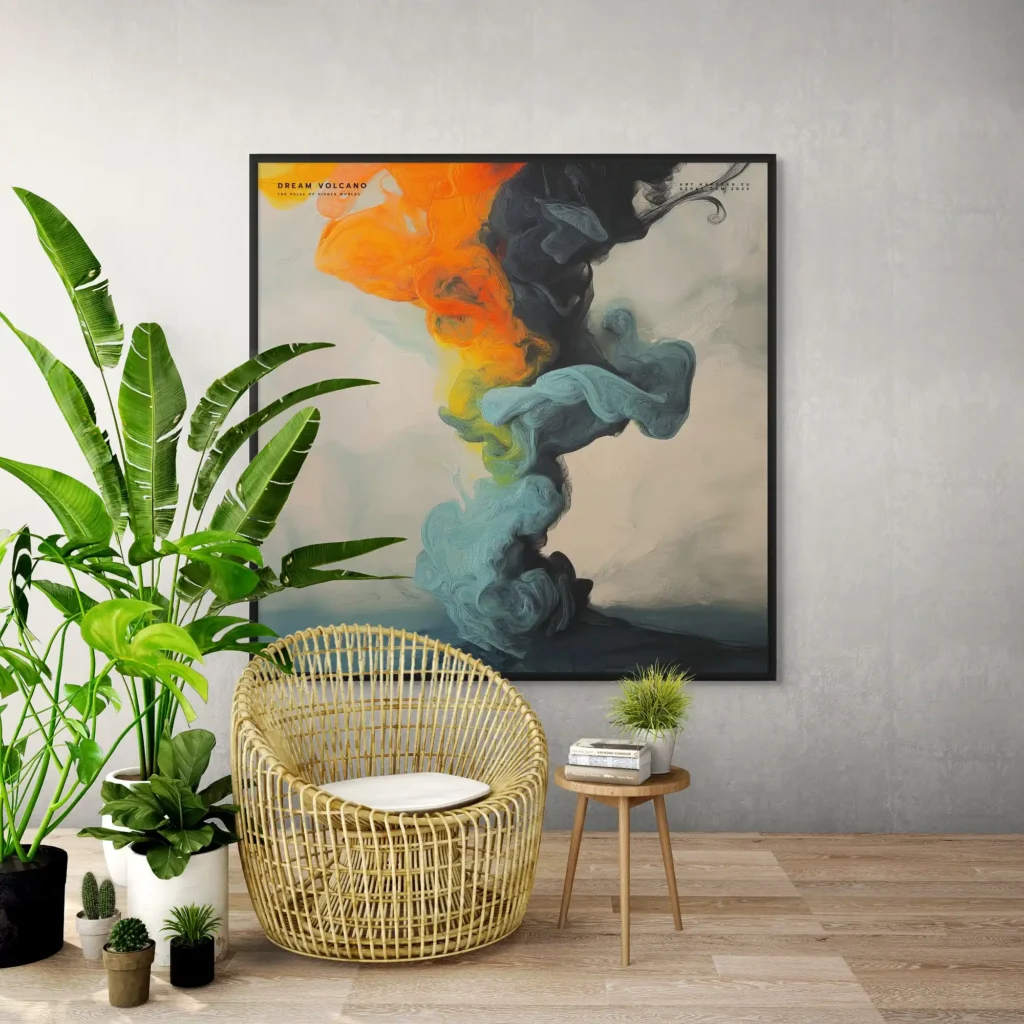 Canvas “Dream volcano” Canvas  - 1