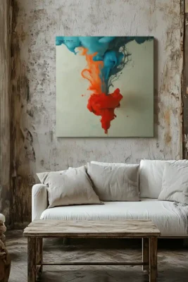 Canvas Spring Heart