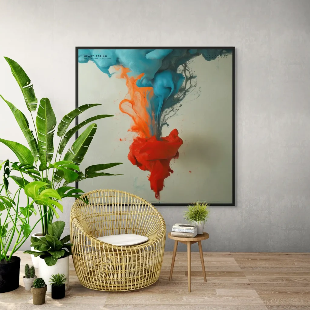 Canvas “Spring heart” Canvas  - 1