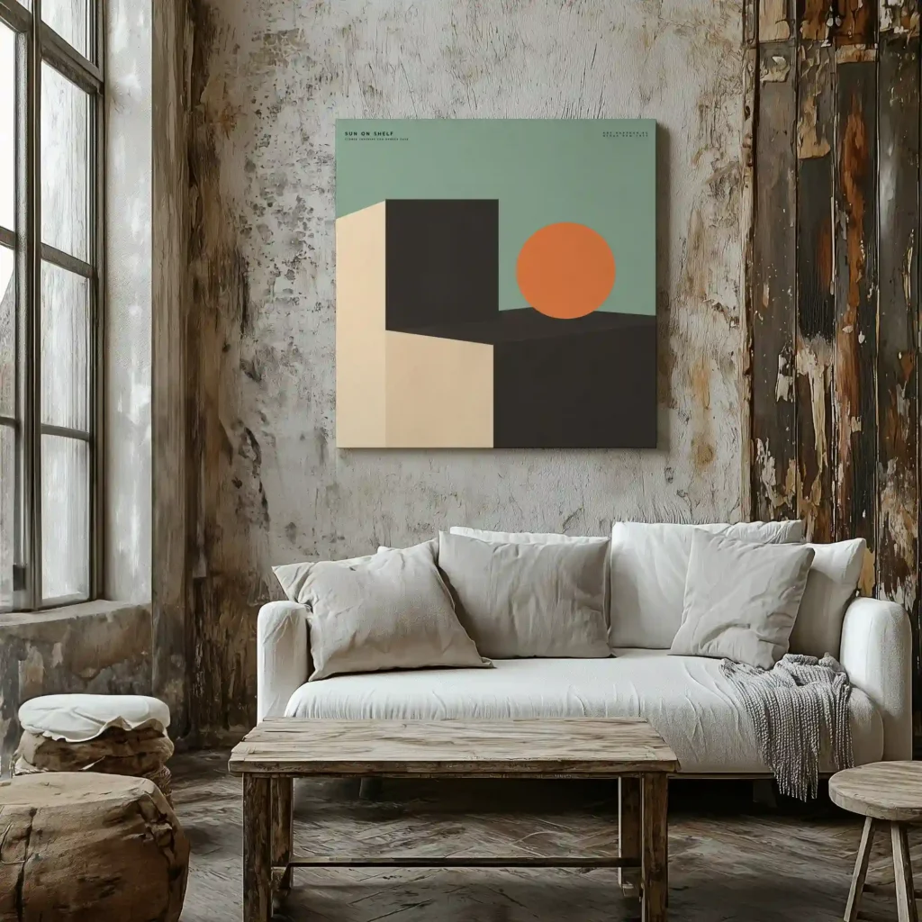 Canvas “Sun on shelf” Canvas  - 1
