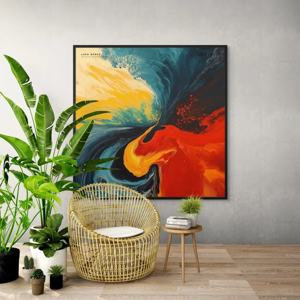 Canvas “Lava dance” Canvas  - 1