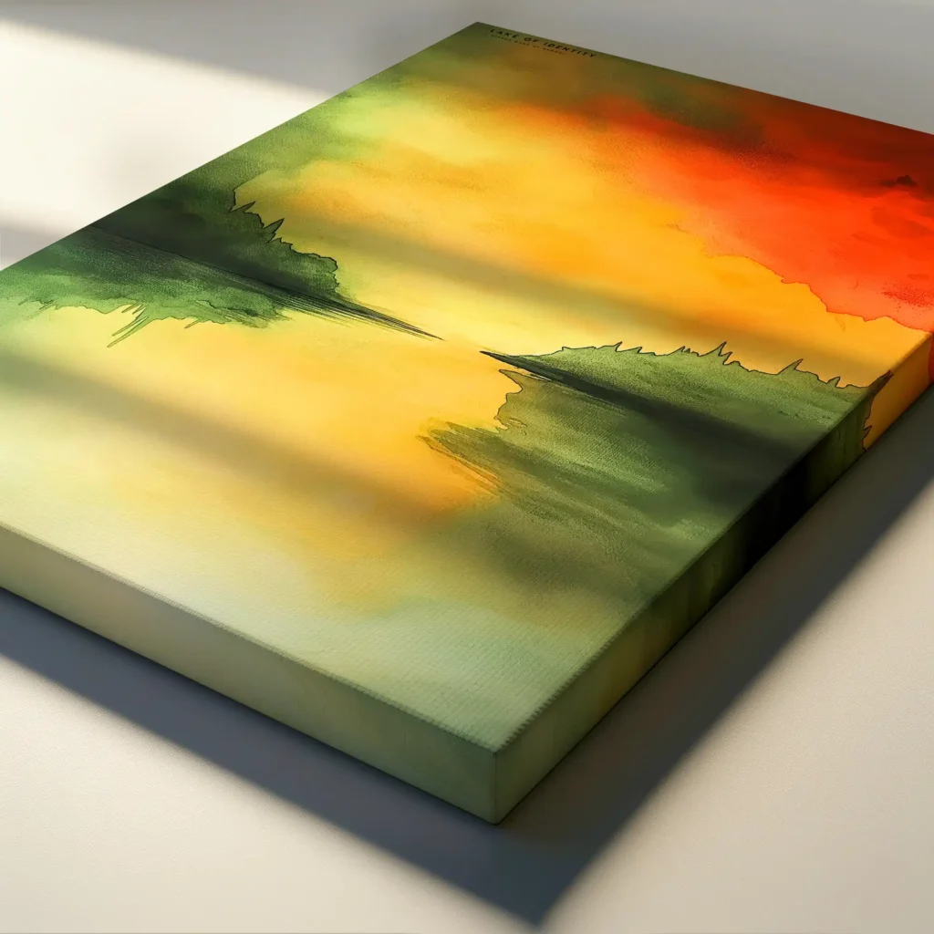 Canvas “Lake of identity” Canvas  - 2