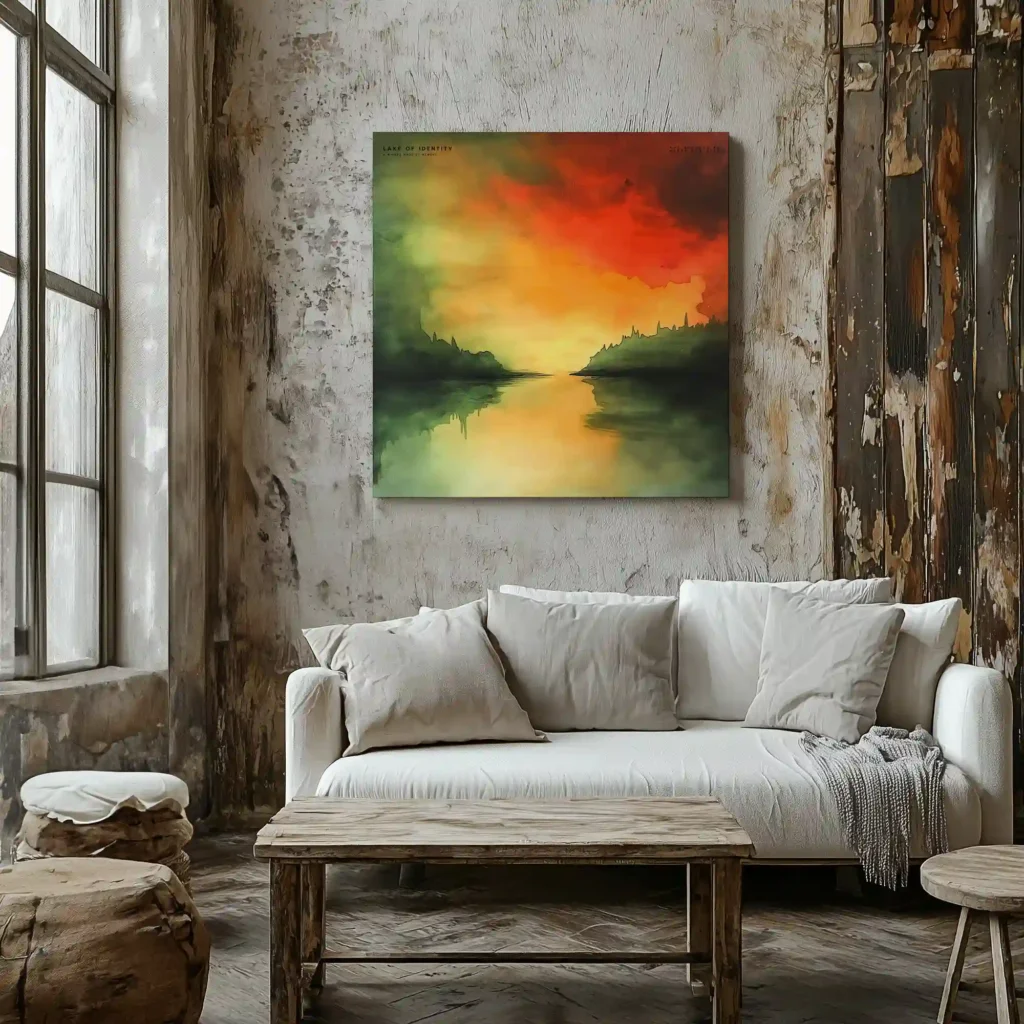 Canvas “Lake of identity” Canvas  - 1