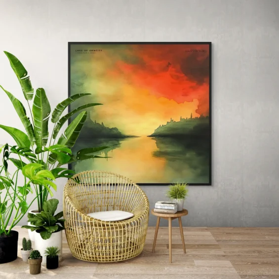 Canvas “Lake of identity” Canvas  - 3