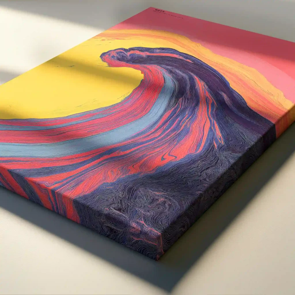 Canvas “Wave” Canvas  - 2