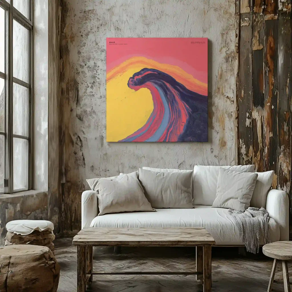 Canvas “Wave” Canvas  - 1