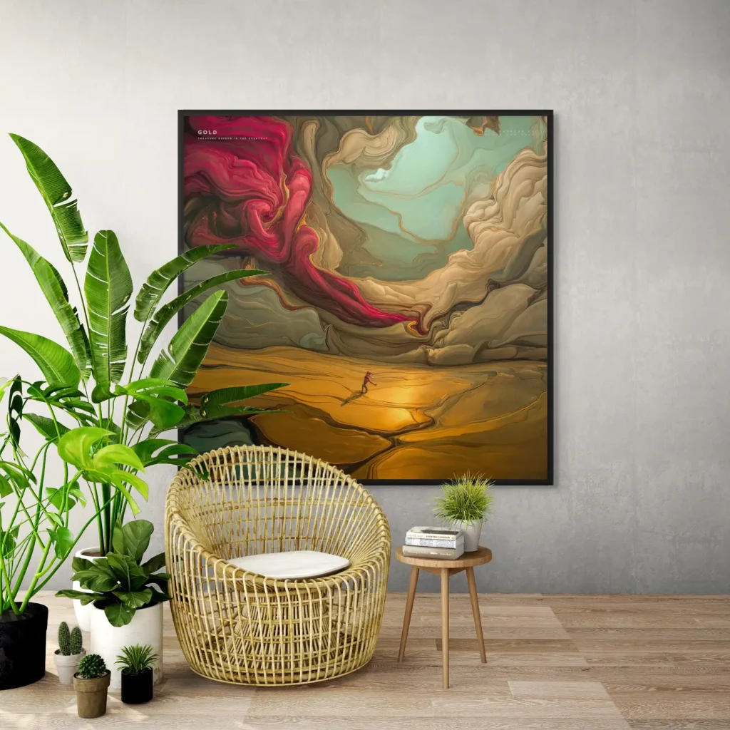 Canvas “Gold” Canvas  - 1