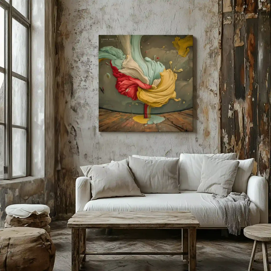 Canvas “Knot” Canvas  - 1