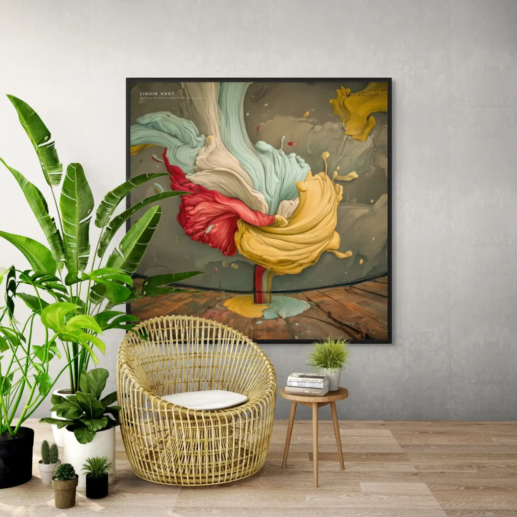 Canvas “Knot” Canvas  - 1