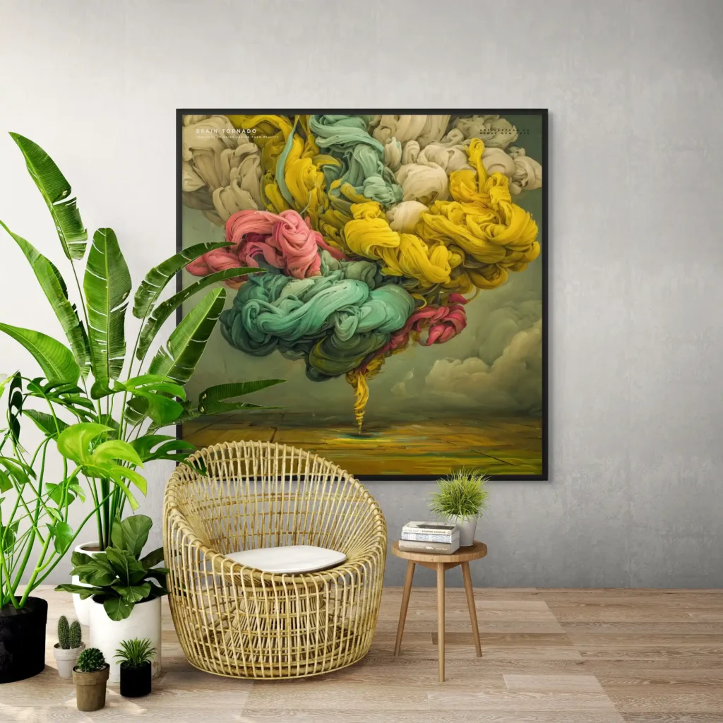 Canvas “Brain tornado” Canvas  - 1