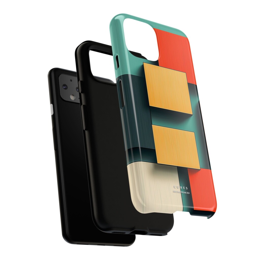 Phone Case – Cubes Abstract  - 3
