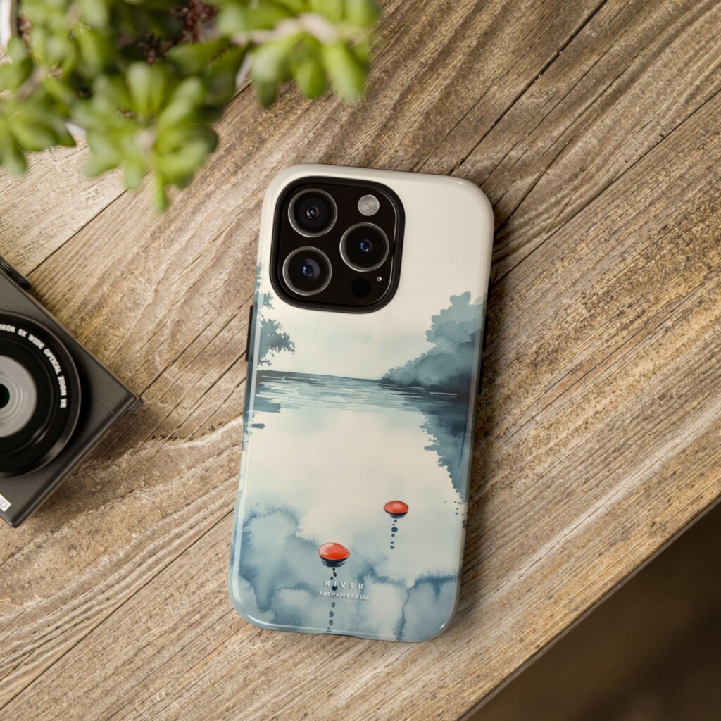 Phone Case – By the river Abstract  - 4