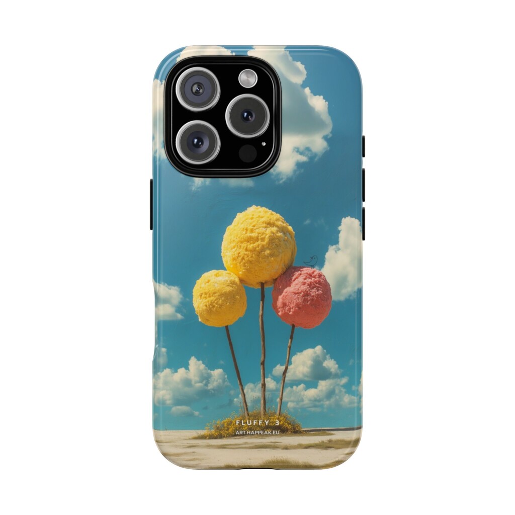 Phone Case – Fluffy 3 Art  - 1