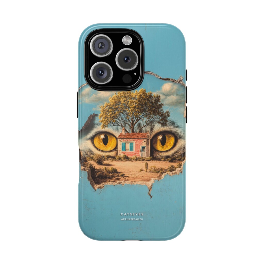 Phone Case – Cats eyes Art  - 1