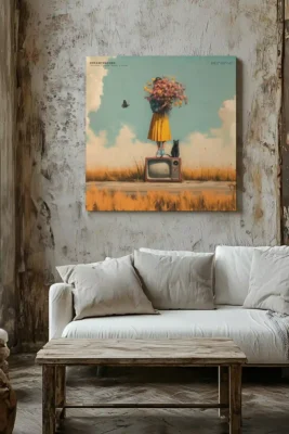 Canvas Dreamtouched Paveikslas ant drobes