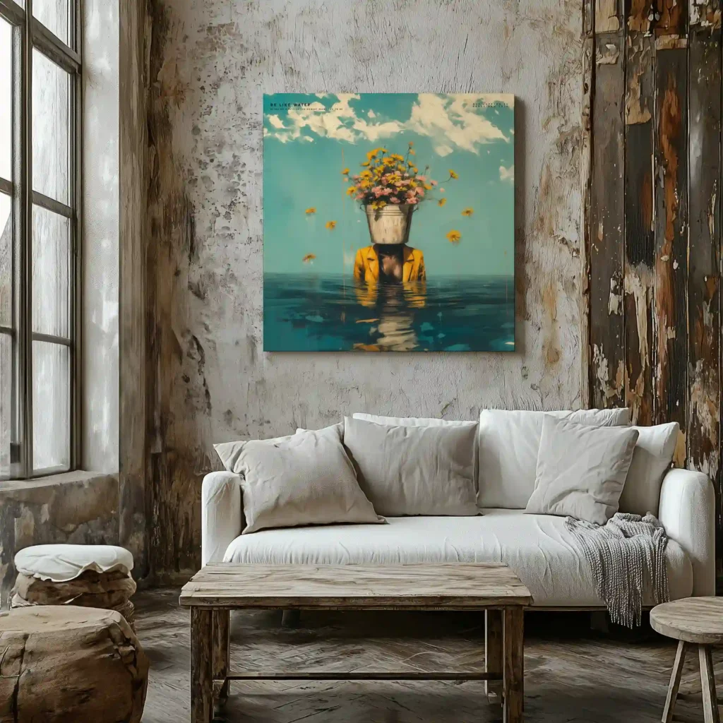 Canvas “Be Water My Friend” Canvas  - 1