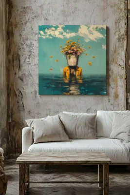 Canvas Be Like Water Paveikslas ant drobes