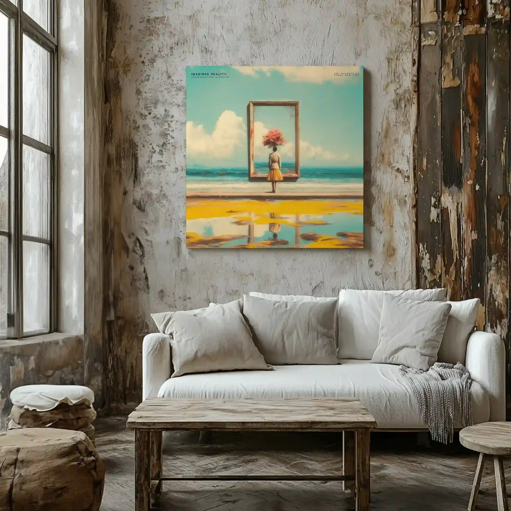 Canvas “Imagined Reality” Canvas  - 1