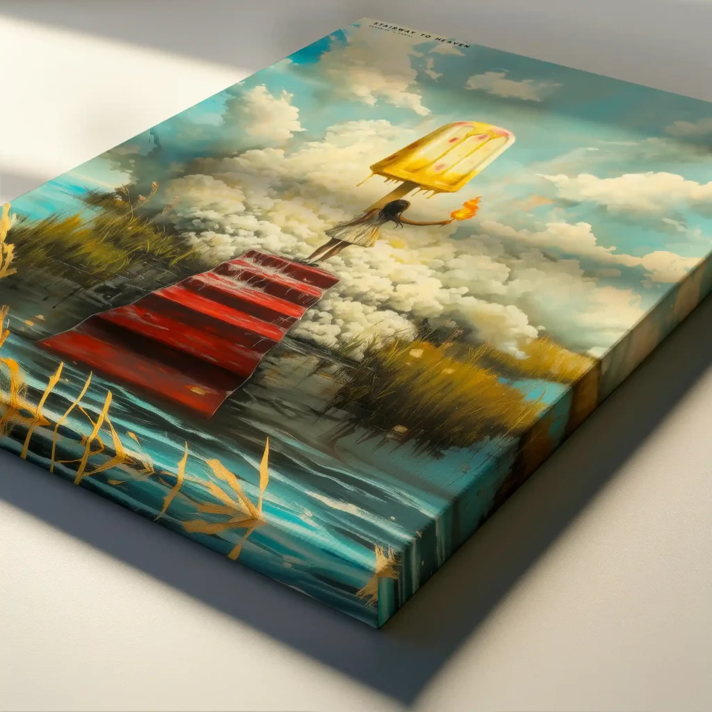 Canvas “Stairway to heaven” Canvas  - 2