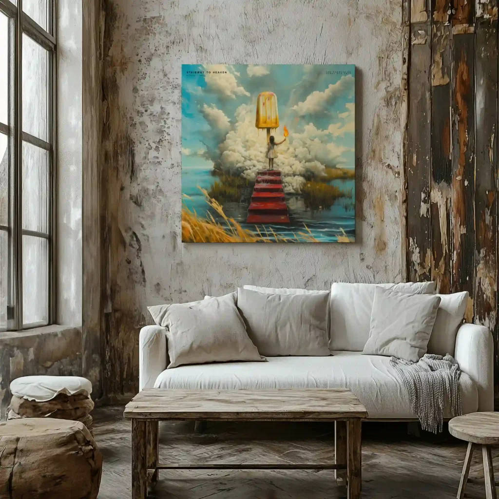 Canvas “Stairway to heaven” Canvas  - 1