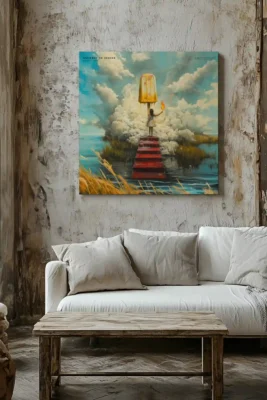 Canvas Stairway to Heaven Paveikslas ant drobes