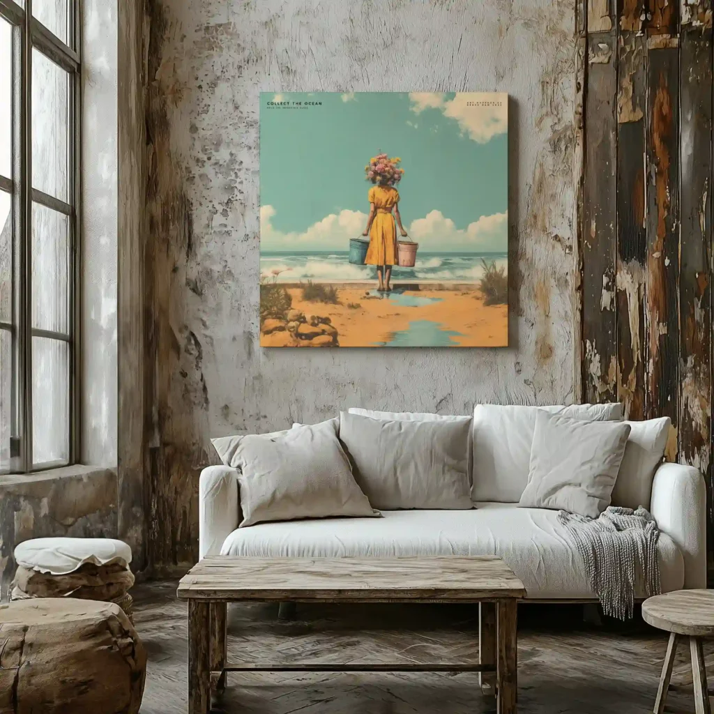 Canvas “Collect the Ocean” Canvas  - 1