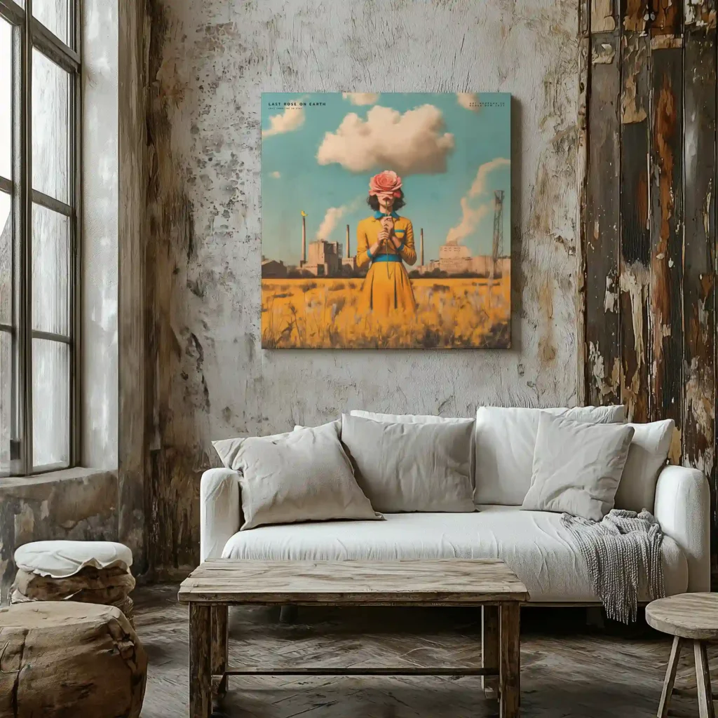 Canvas “Last rose on earth” Canvas  - 1