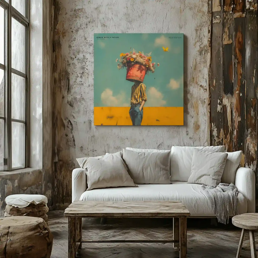 Canvas “Human with future” Canvas  - 1