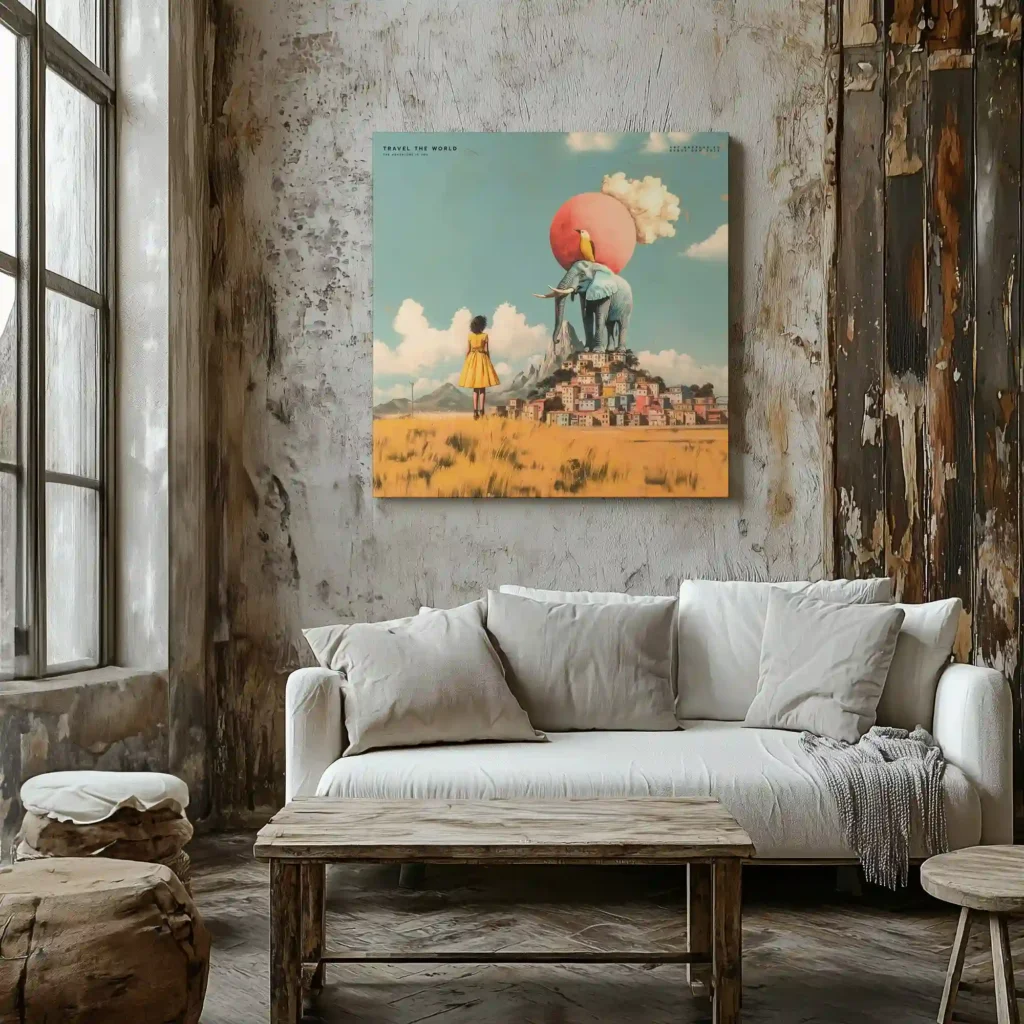 Canvas “Travel the world” Canvas  - 1