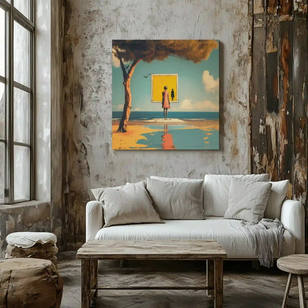 Canvas “Meeting with my self” Canvas  - 1