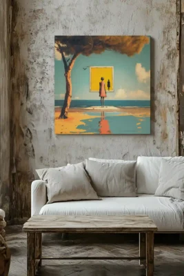 Canvas Meeting With My Self Paveikslas ant drobes