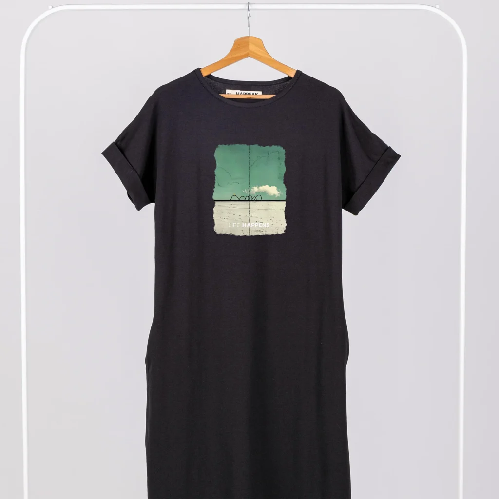 Long dress “Life happens” Dresses  - 1