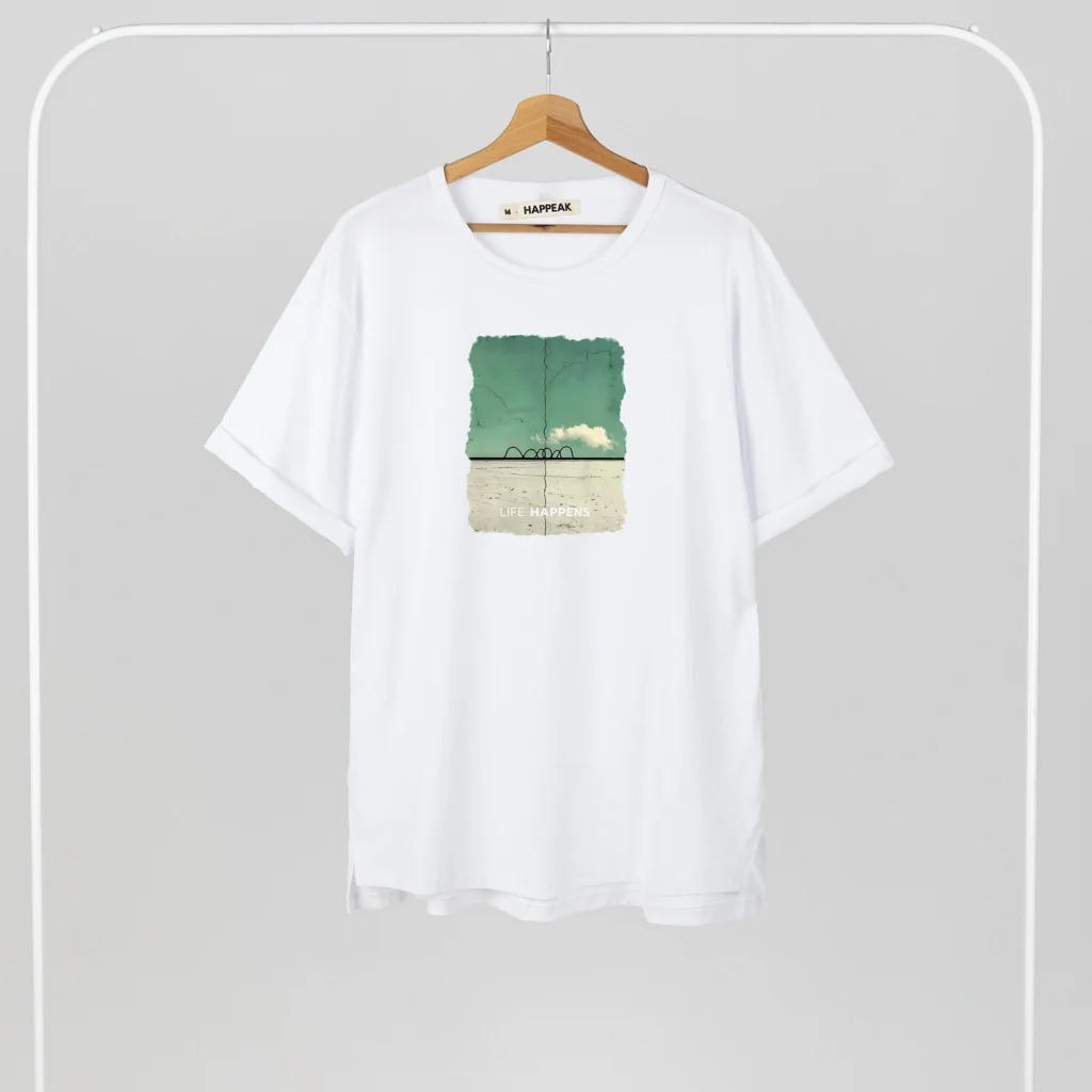 Unisex T-shirt “Life Happens” T-shirts  - 1