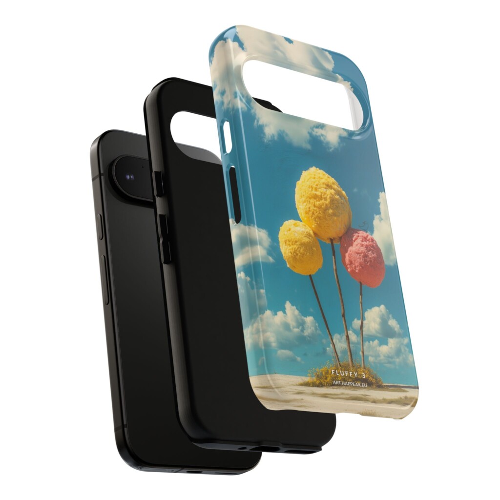 Phone Case – Fluffy 3 Art  - 4