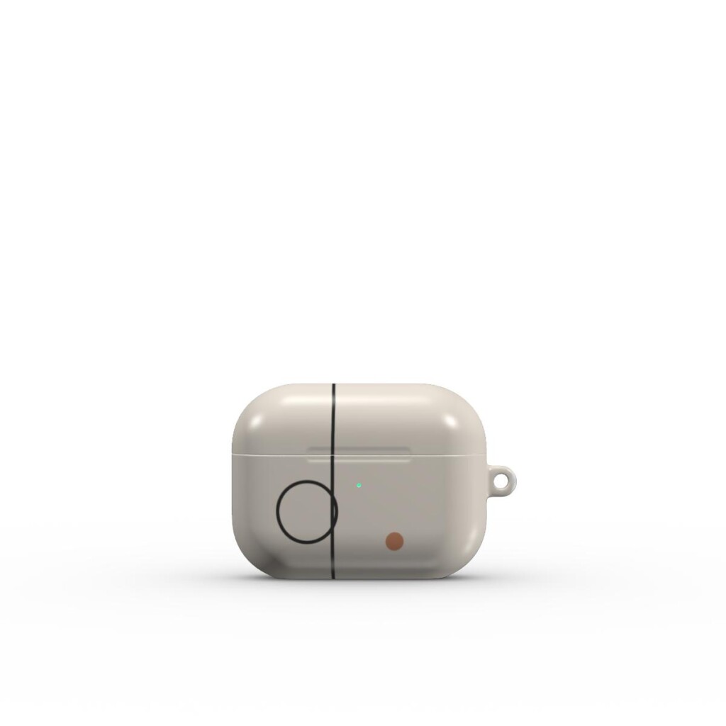 Balance 12 – Minimal Geometry AirPods Case AirPods Cases  - 1