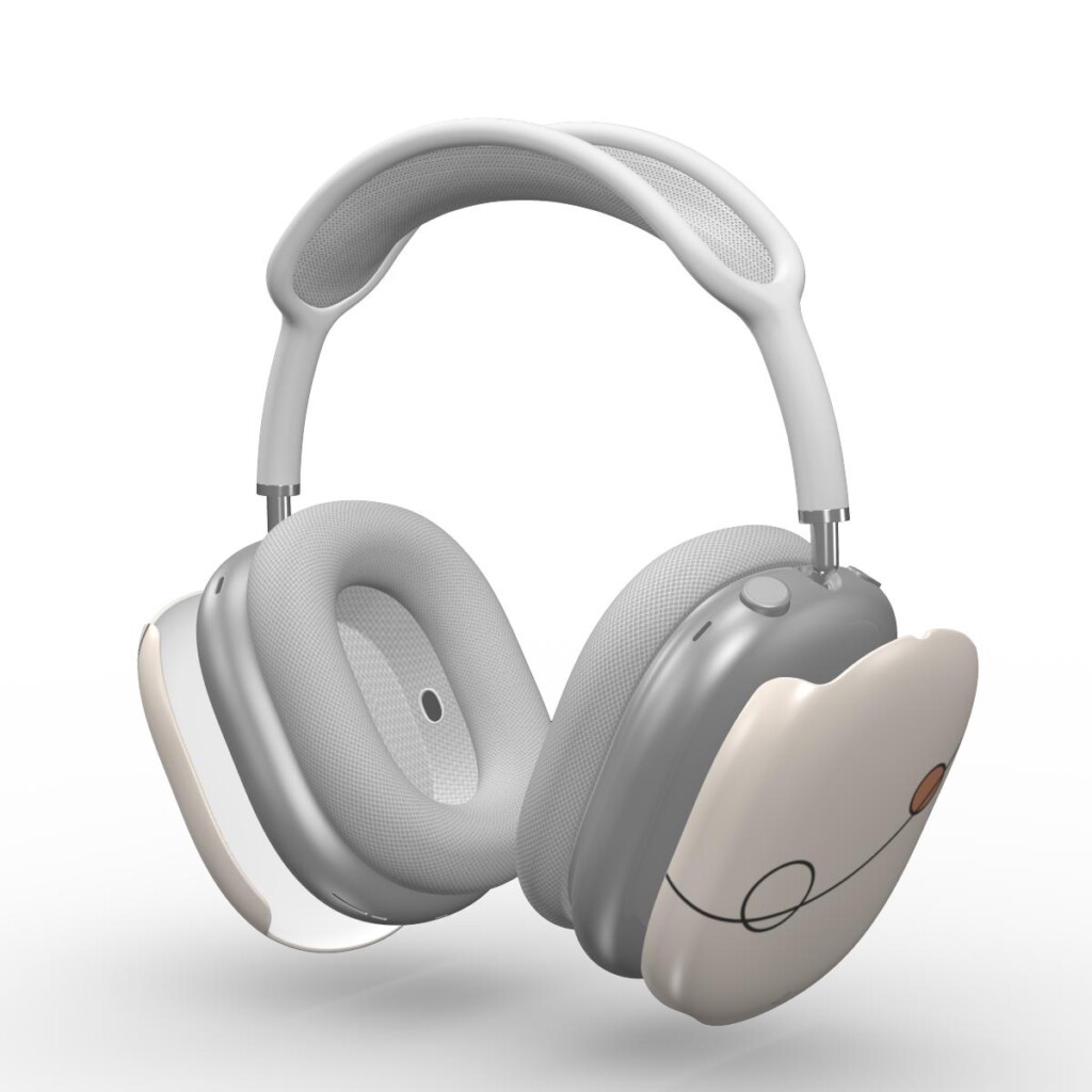 Balance 08 – Minimal Abstract AirPods Case AirPods Cases  - 6